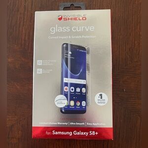 Glass Curve Screen Protector for Samsung Galaxy S8+ - Clear
